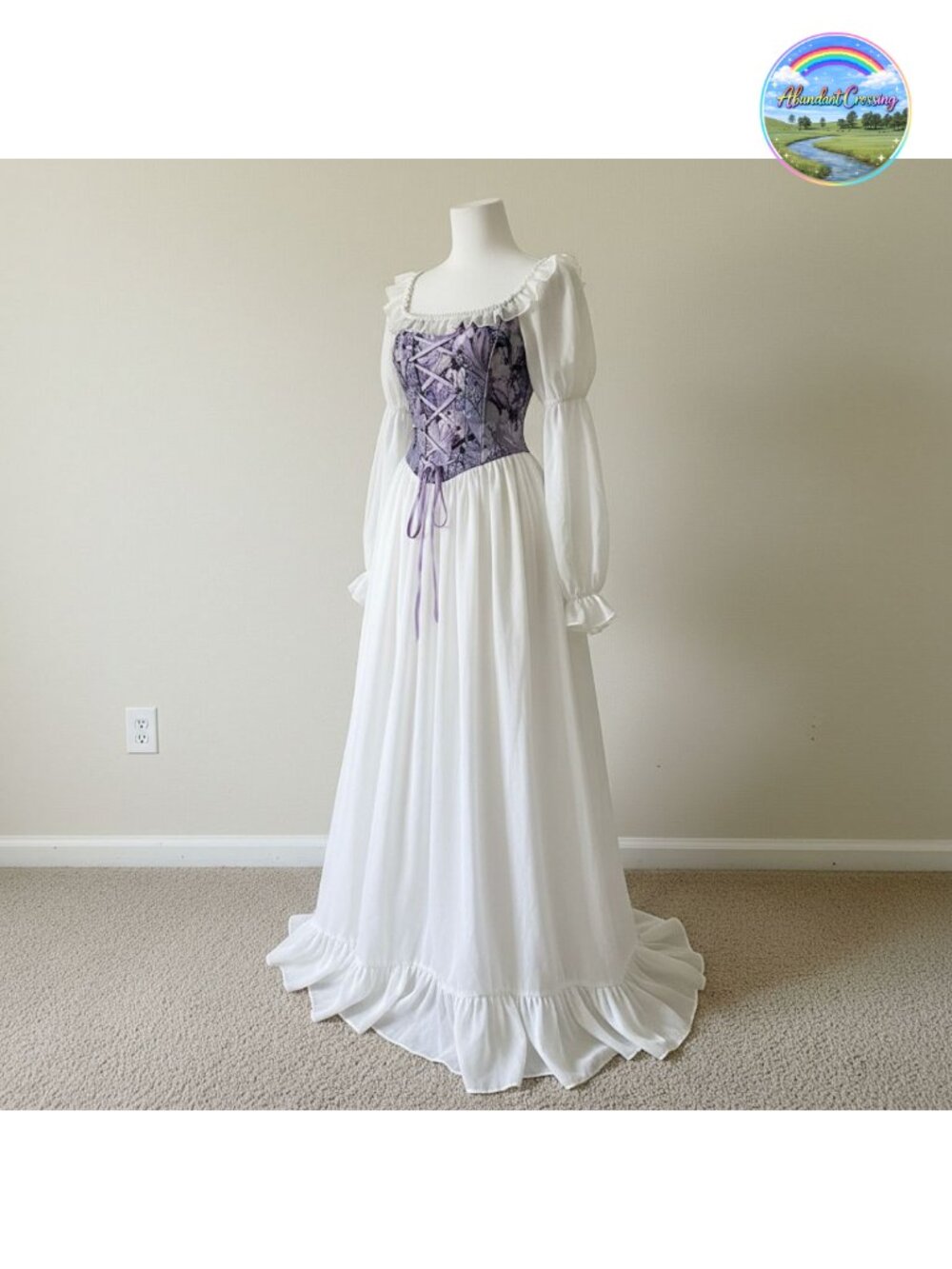 Renaissance Rococo Victorian Ball Gown Medieval Costume Dress